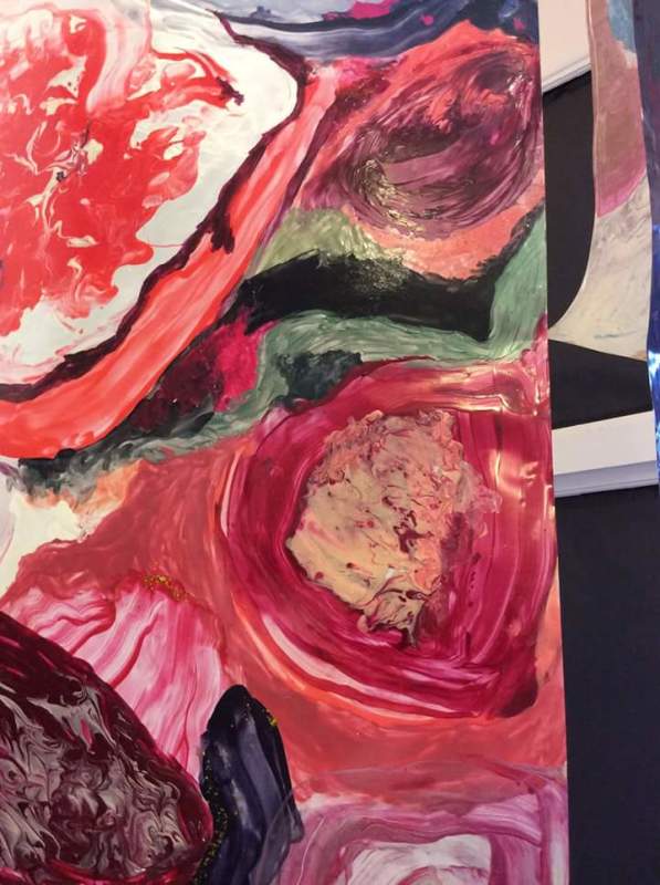 Julie Pate Painting  Chinatown Show